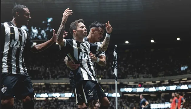 Atlético-MG vence o Juventud na Arena MRV