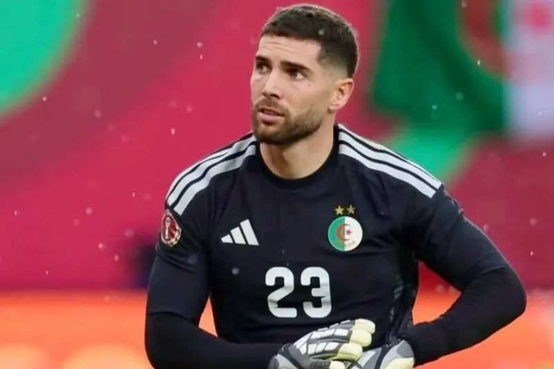 Luca Zidane goleiro da seleção da Argélia