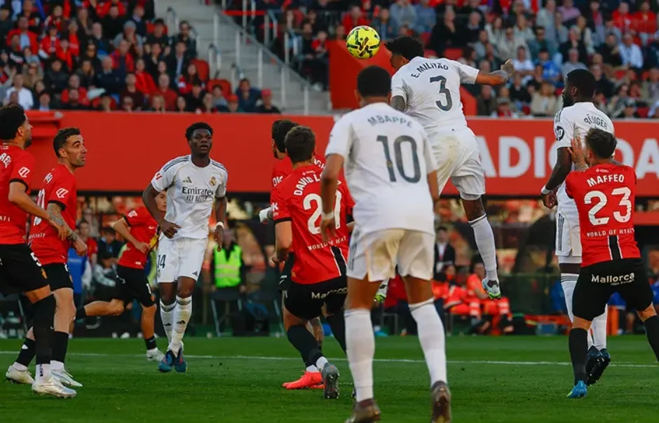 ESPANHOL: Éder Militão marca, mas Real Madrid perde para o Mallorca