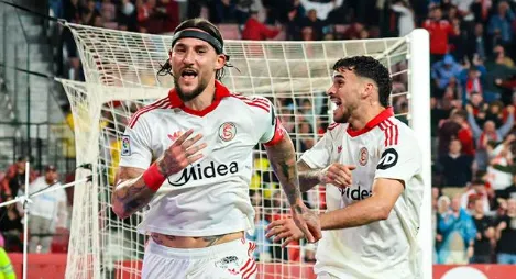 Sevilla bate Atletico de Madrid espanhol