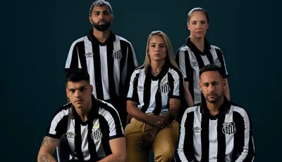 Santos revela novo manto reserva com detalhes da Vila Belmiro 2 Brasileirão-2026