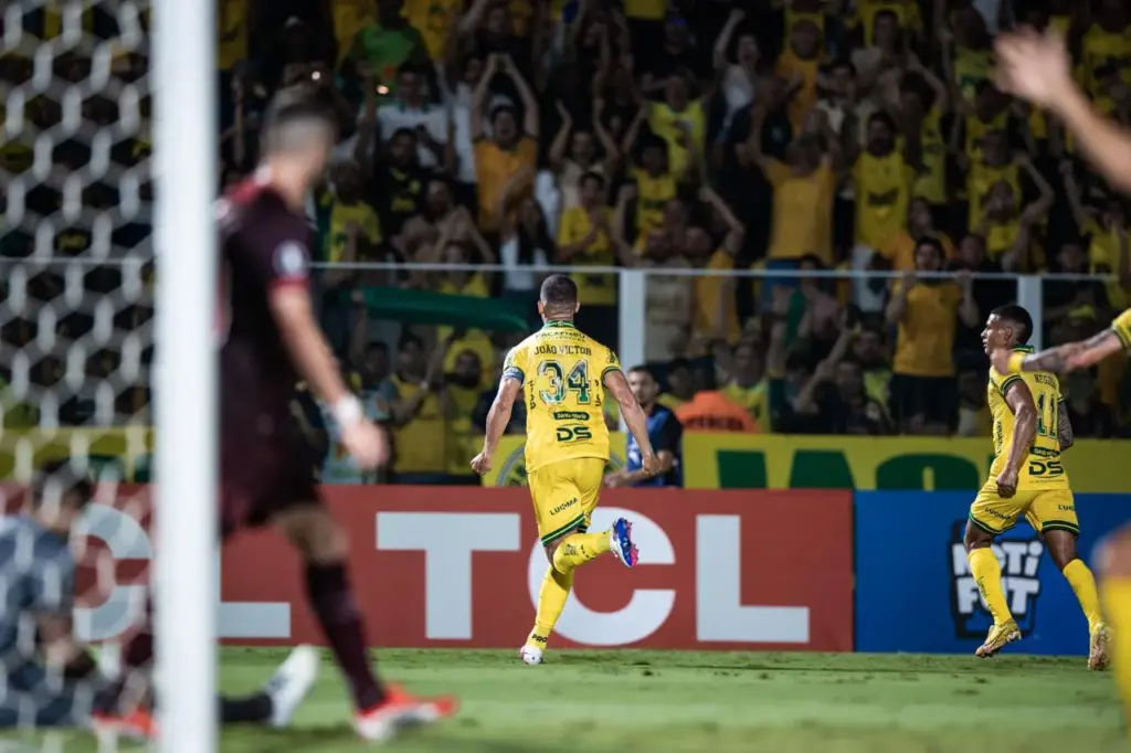 Mirassol 1 x 0 Lanús-ARG - Leão faz história e vence na estreia da Libertadores 2 WhatsApp Image 2026 04 08 at 20.28.14