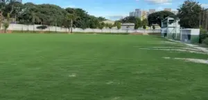 Guarani termina primeira fase de obras no gramado do CT