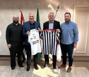 Corinthians recebe dirigentes do Sindicato de Atletas SP para reunião institucional