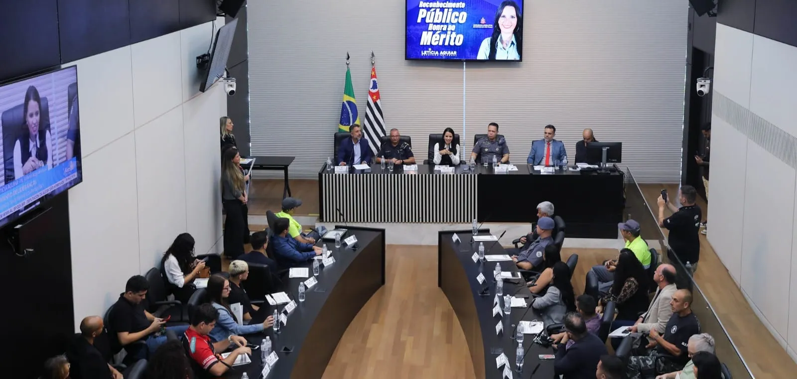 Leticia Aguiar reúne ídolos do esporte em homenagem na Alesp