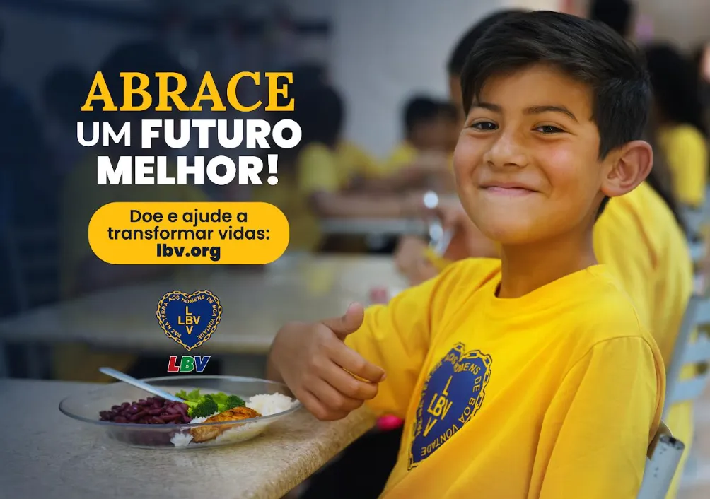 Diga SIM! — “Abrace um futuro melhor!” — iniciativa da LBV visa fortalecer ações em prol de pessoas e famílias em vulnerabilidade social 2 ZM0CFrdv image