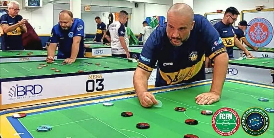 Campinas recebe Brasileiro de Futebol de Mesa de 12 toques 2 Brasileiro - Futebol de Mesa - 2026