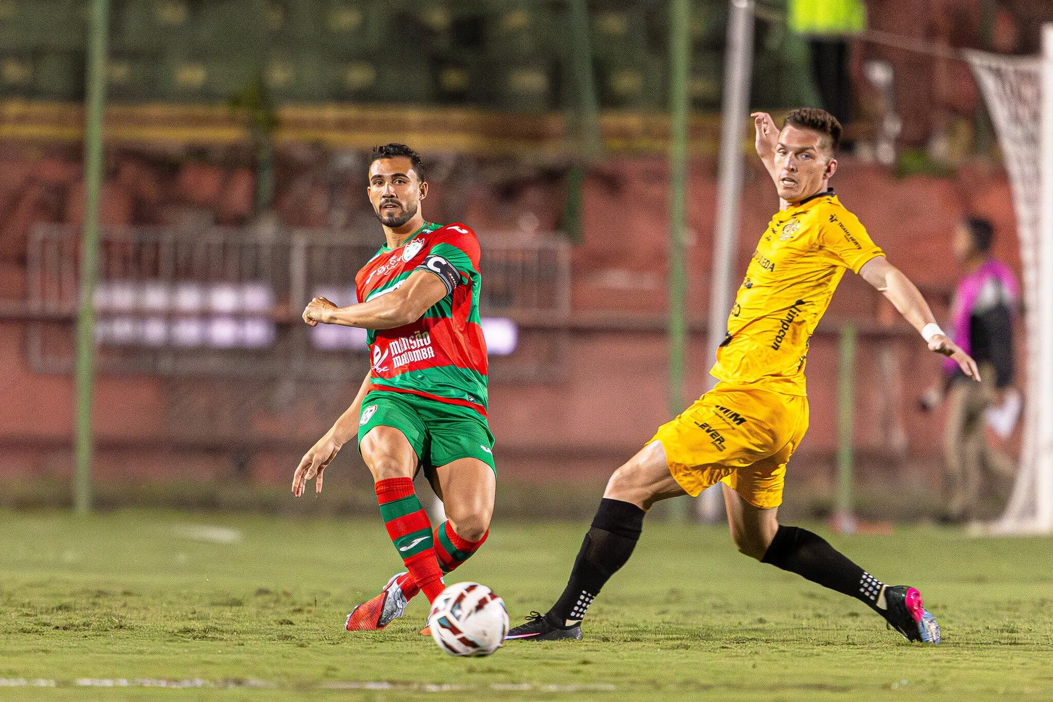 Portuguesa encerra jejum defensivo em estreia vitoriosa de Ademir Fesan (Foto: Victor Bessa/Portuguesa)