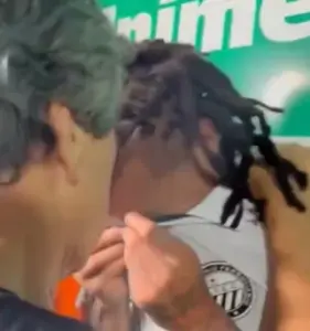 Série B: Jogador do Operário-PR chora ao denunciar racismo contra o Vila Nova
