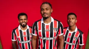 São Paulo lança uniforme II para a disputa da temporada 2026