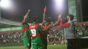 Portuguesa 3 x 0 Pouso Alegre-MG - Lusa vence a primeira na Série D