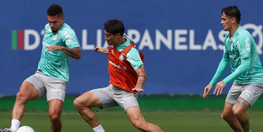 Palmeiras se prepara para clássico contra o Santos