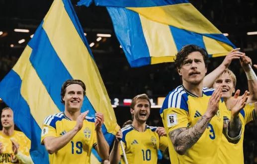 Suécia vai à Copa mesmo tendo ficado em último nas eliminatórias