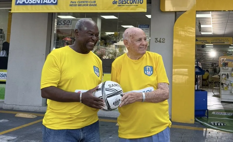 Campeões do mundo, Pepe e Edu estrelam campanha de saúde para idosos