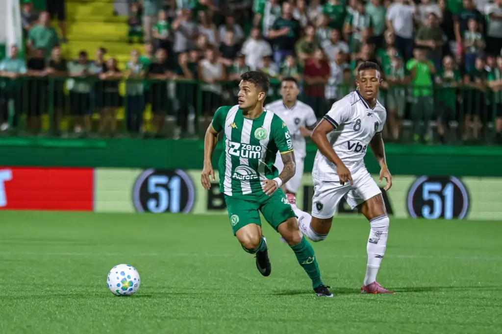 João Vitor destaca força da Arena Condá em duelo da Chapecoense contra o Botafogo