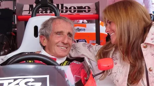 Alain Prost sofre assalto suica