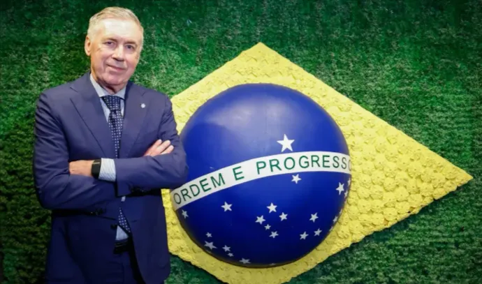 CBF renova contrato ancelotti