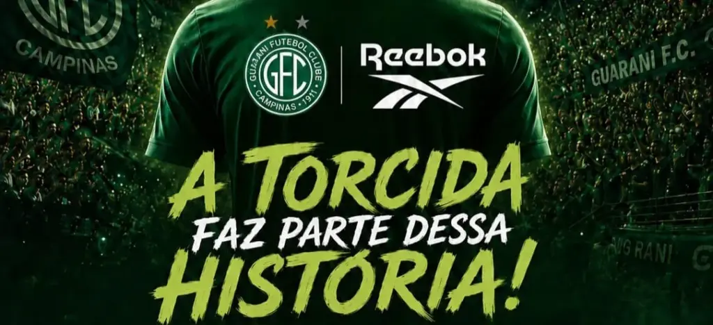 Guarani confirma lançamento de nova camisa; Veja detalhes do evento