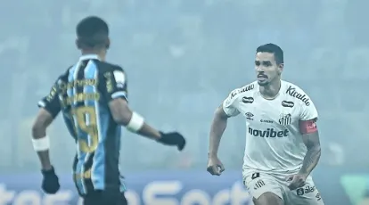 Grêmio 3 x 2 Santos - Tricolor vence de virada e empurra o Peixe para o Z-4