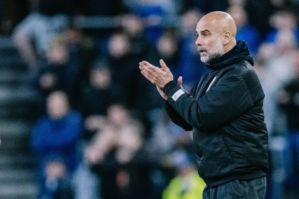 Após empate dramático por 3 a 3 contra o Everton, Pep Guardiola vê título da Premier League mais próximo do Arsenal (Foto: Divulgação/City)