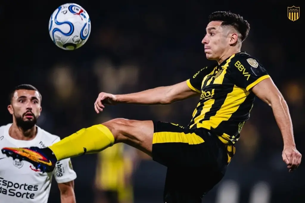PLACAR FI: Confira todos os RESULTADOS dos jogos da QUINTA-FEIRA 2 Placar FI: Corinthians empata com o Peñarol por 1 a 1 no Uruguai com gol de Labyad e garante a liderança isolada do grupo na Copa Libertadores (Foto: Peñarol)