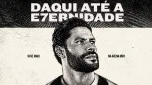 Atlético-MG anuncia saída de Hulk e prepara homenagem