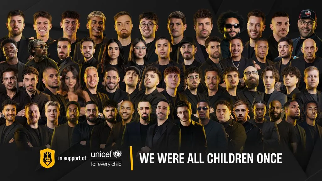 Kings League e UNICEF lançam campanha global solidária
