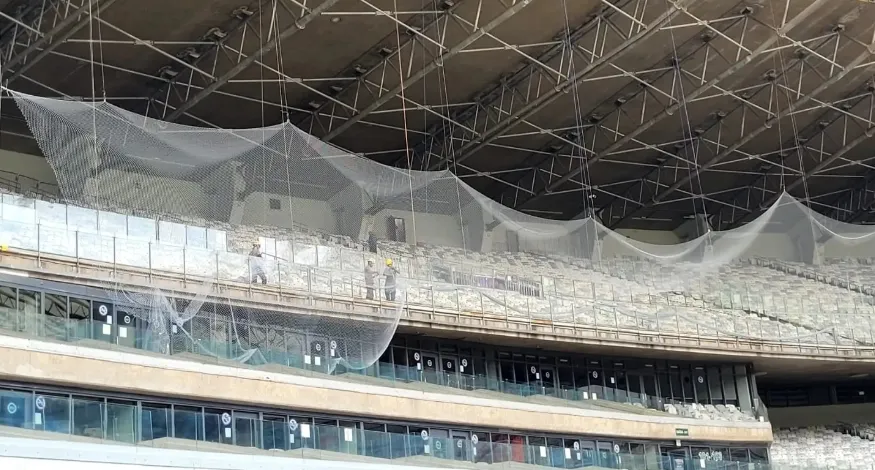 Cruzeiro instala rede de proteção no Mineirão 2 Mineirao 2026 Brasileirao 2