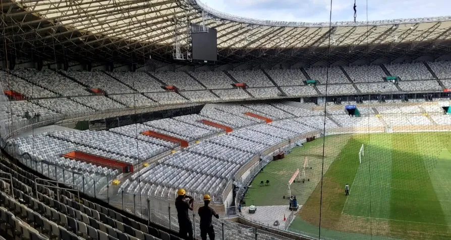 Cruzeiro instala rede de proteção no Mineirão 3 Mineirao 2026 Brasileirao 3