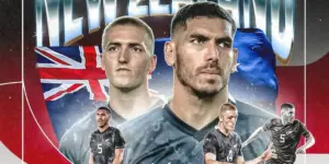 Veja os convocados da Nova Zelândia para a Copa do Mundo 2026