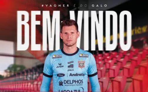 Paulista confirma retorno do goleiro Vagner para a Copa Paulista