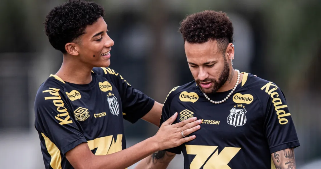 ROBINHO JR QUER DESCULPAS DE NEYMAR