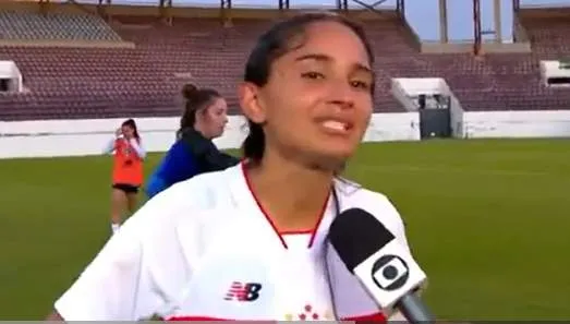 Jogadora do São Paulo denuncia misoginia na semi do Brasileirão sub-20