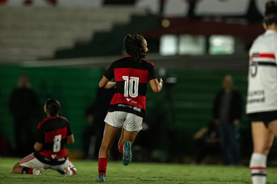 BRASILEIRO FEMININO SUB-20 - Flamengo vence São Paulo e conquista título 4 Flamengo vence o São Paulo e é campeão do Brasileiro Feminino Sub-20 (Foto: Divulgação)