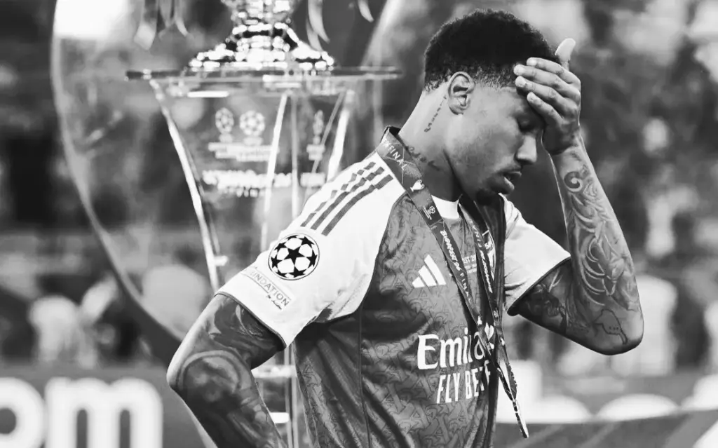 Gabriel Magalhães se declara ao Arsenal após erro na Champions