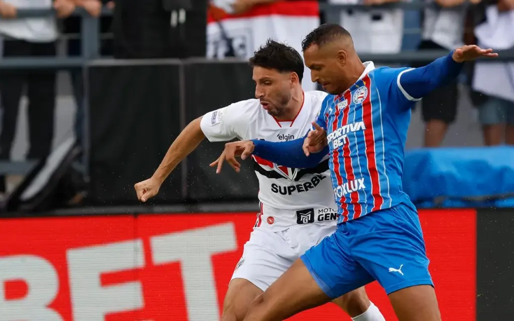 São Paulo 2 x 2 Bahia - Tricolor paulista leva empate nos acréscimos