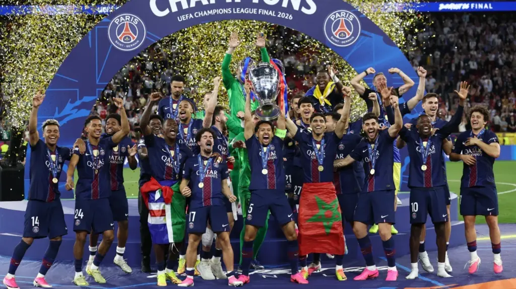 PSG 1 (4) x (3) 1 Arsenal - Franceses são bicampeões da Champions!