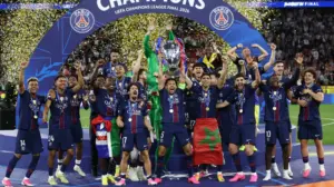 PSG 1 (4) x (3) 1 Arsenal - Franceses são bicampeões da Champions!
