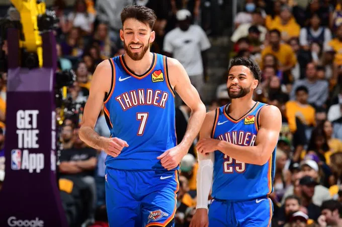 Thunder varre Lakers NBA