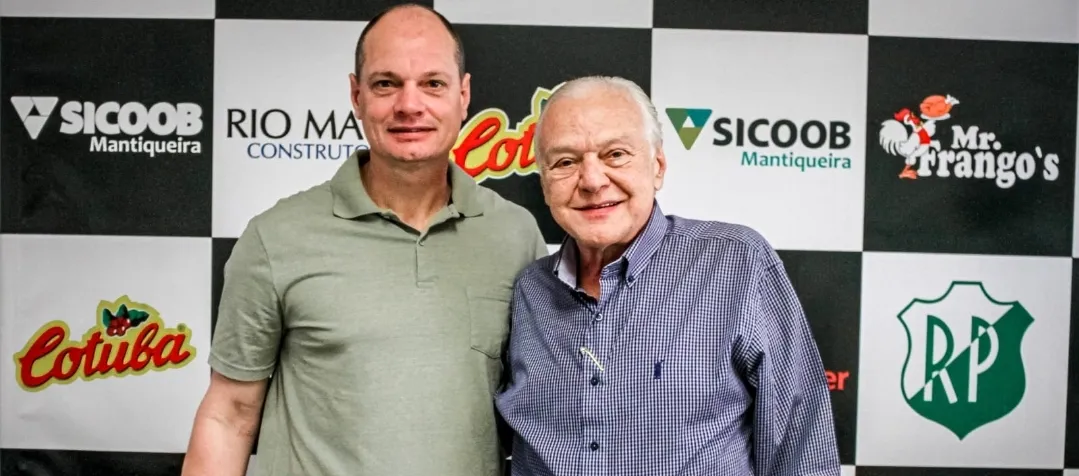 Valmir Israel ao lado de Jose Eduardo Rodrigues Penapolense e Rio Preto