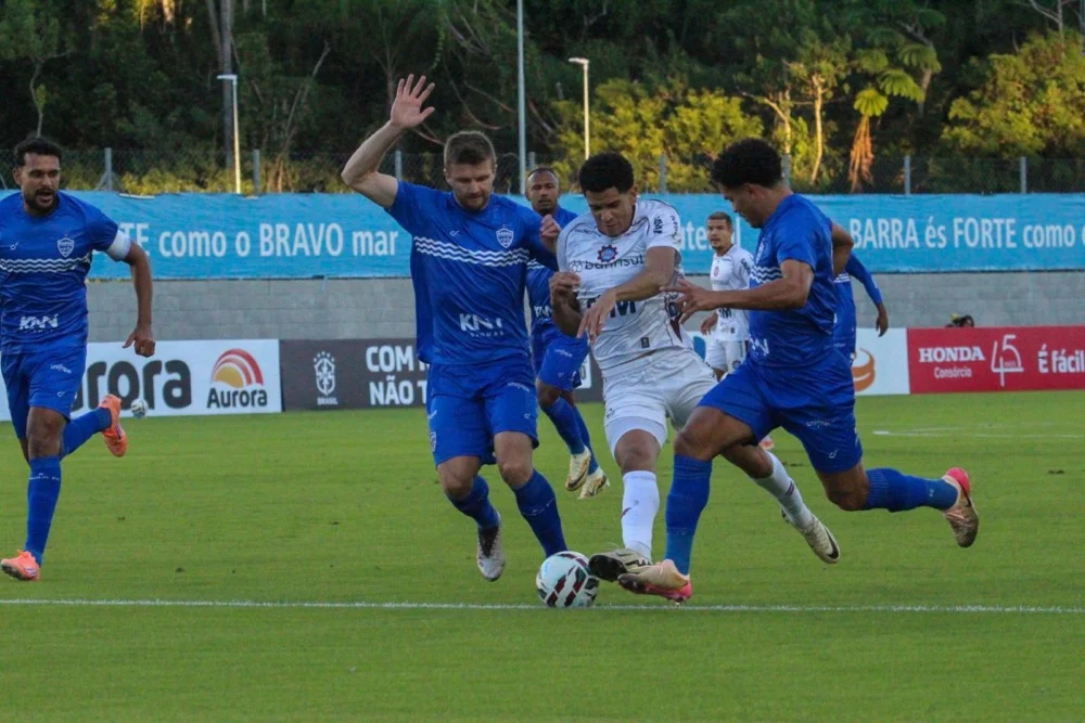 Barra-SC 0 x 0 Caxias-RS - Empate zerado e amargo na Série C 2 Barra-SC Caxias Série C