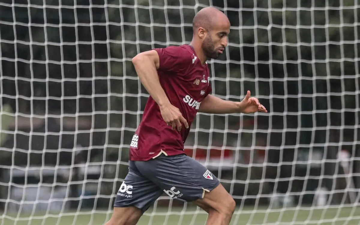Lucas Moura detalha recuperação após cirurgia no tendão de Aquiles (Foto: Erico Leonan / São Paulo FC)