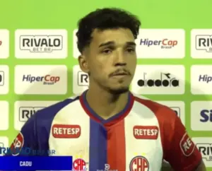Paulistão A4 Rivalo: Cadu celebra gol marcado e primeiro título profissional pelo Penapolense