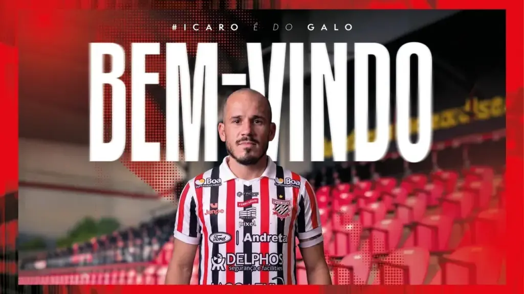 Paulista contrata meia Ícaro Robert para sequência da temporada 2 Paulista contrata meia Ícaro Robert para sequência da temporada (Foto: Divulgação)