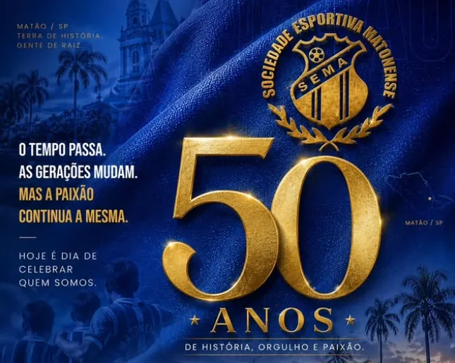 Com grande legado no futebol paulista, Matonense completa 50 anos