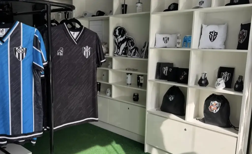 EC São Bernardo inaugura Bernô Store, sua loja oficial em frente ao Baetão