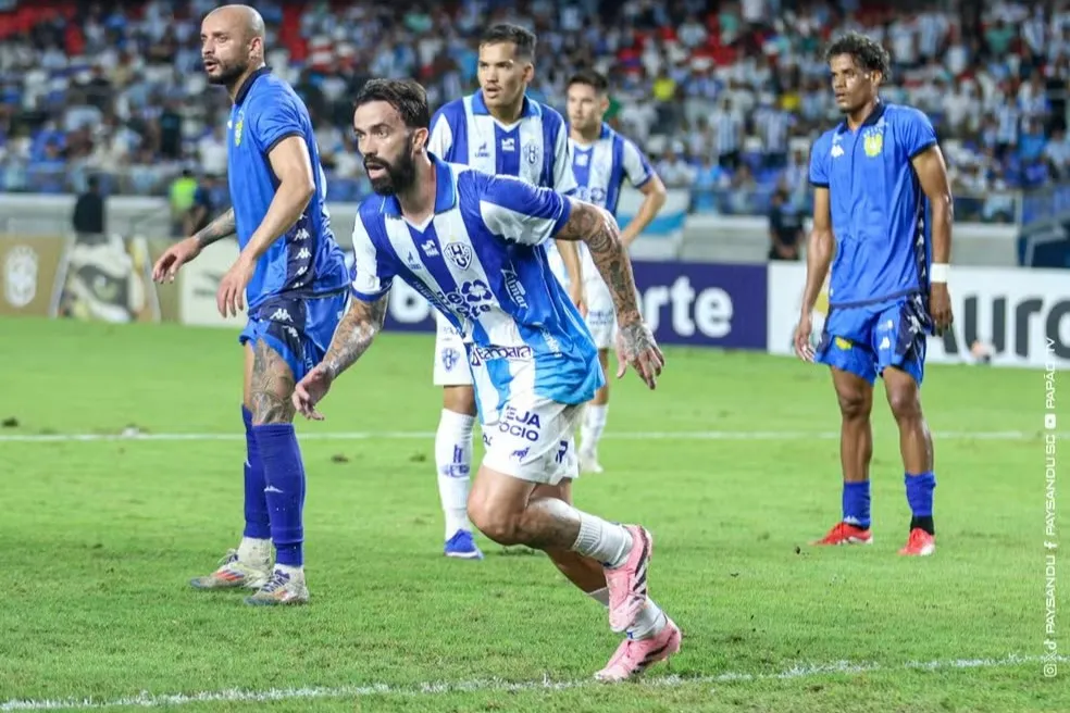 Matheus Vargas rompe ligamento do joelho e desfalca Paysandu ( Foto: Jorge Luís Totti/Paysandu)