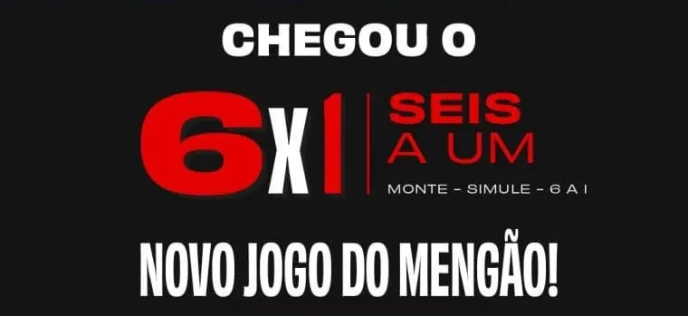 FLAMENGO 6 A 1