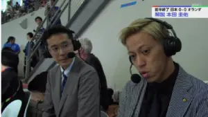 Ex-Botafogo, Honda vira meme no Japão após estreia como comentarista