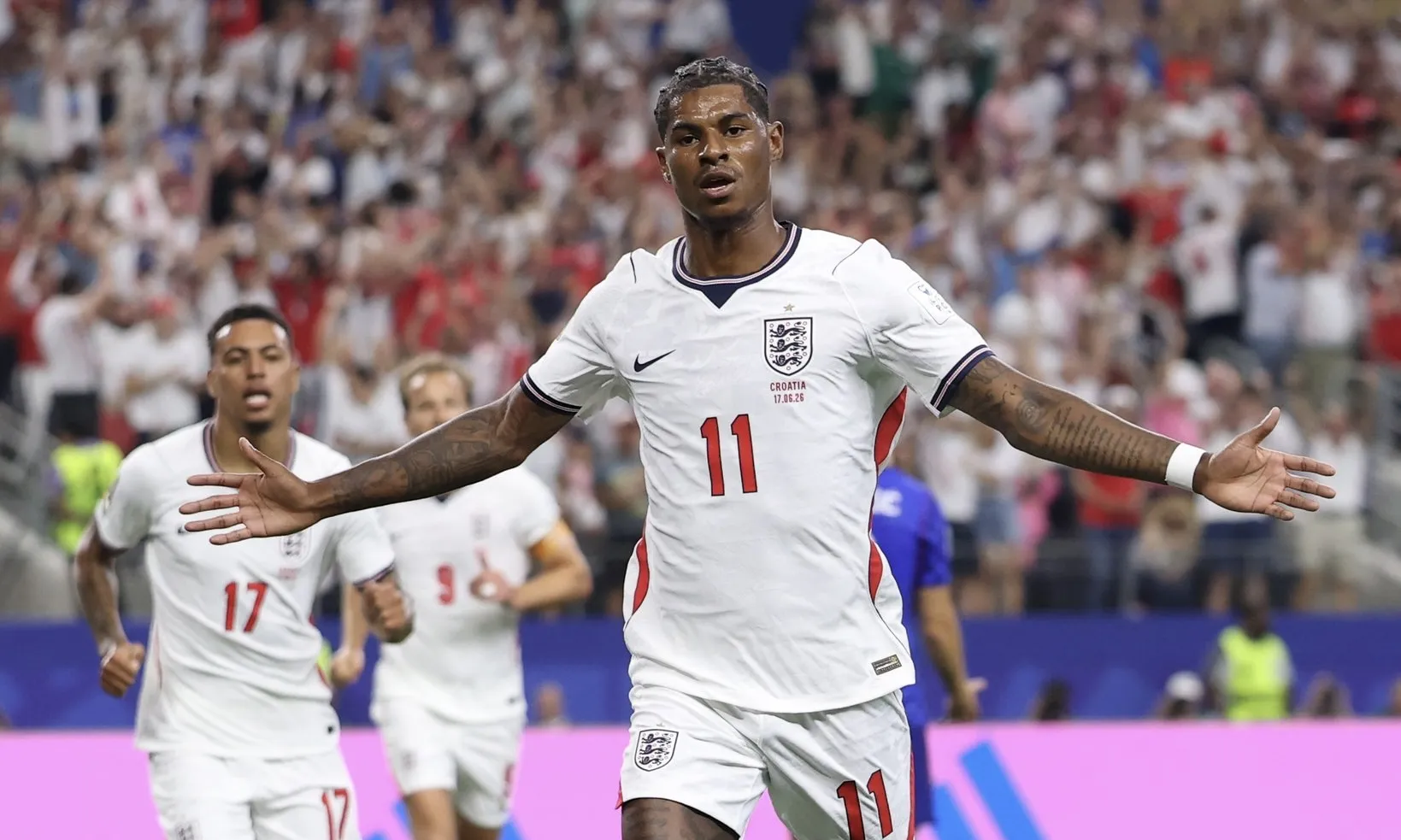 Inglaterra 4 x 2 Croácia - Kane faz dois e ingleses convencem 8 IMG 4707